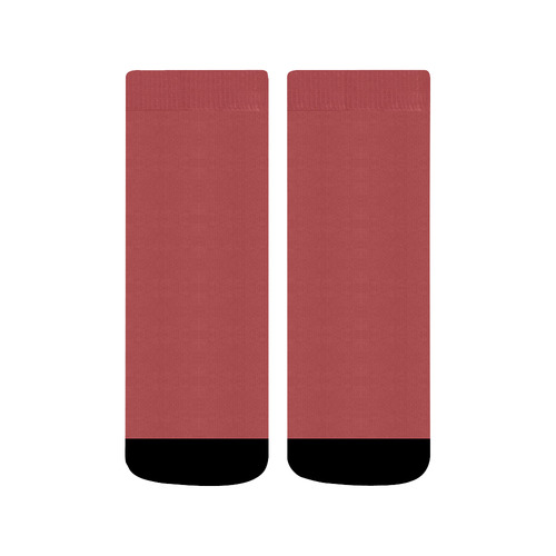 Cranberry Quarter Socks