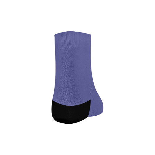 Blue Iris Quarter Socks