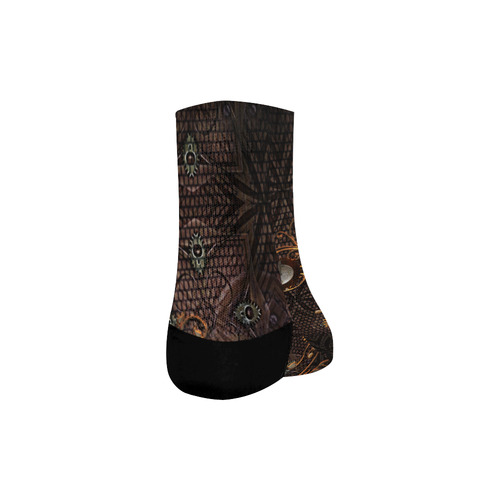 Steampunk, gallant design Quarter Socks