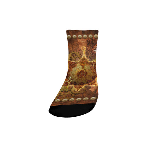 Steampunk, noble design Quarter Socks