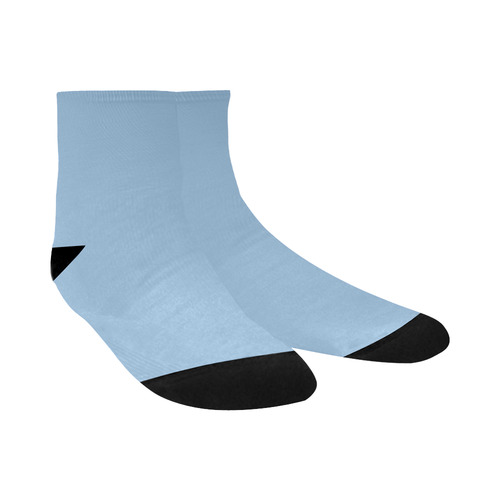 Airy Blue Quarter Socks