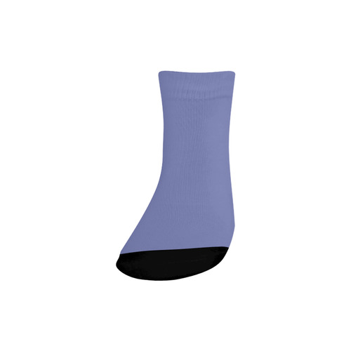 Deep Periwinkle Quarter Socks