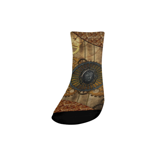 Steampunk, elegant, noble design Quarter Socks