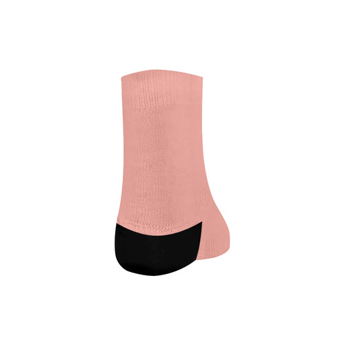Apricot Blush Quarter Socks