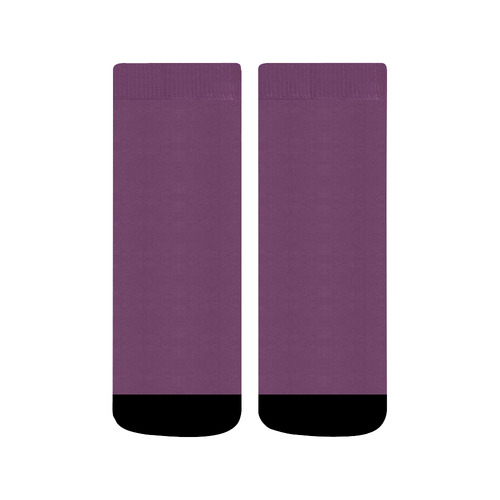 Wood Violet Quarter Socks