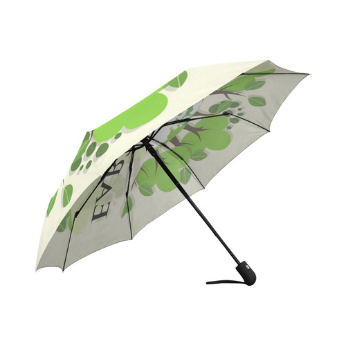 Earth First Environmental Green Nature Trees Auto-Foldable Umbrella (Model U04)