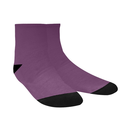 Gloxinia Quarter Socks