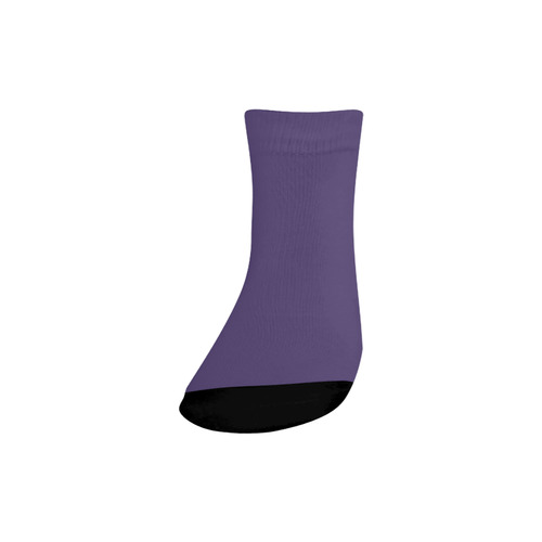 Gentian Violet Quarter Socks