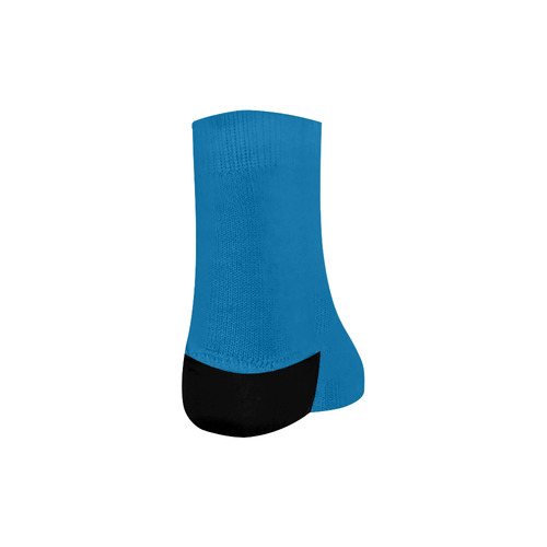 Blue Aster Quarter Socks
