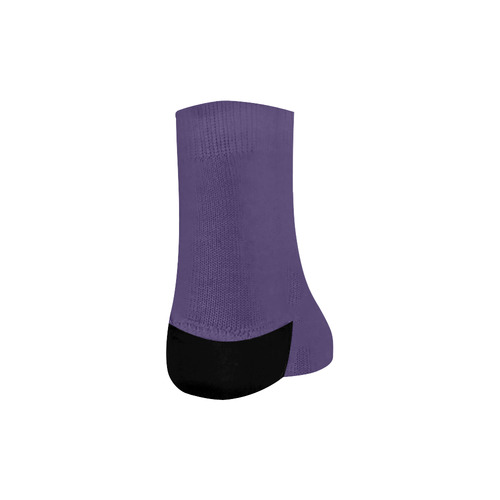 Gentian Violet Quarter Socks