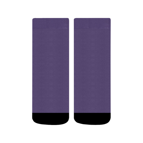 Gentian Violet Quarter Socks