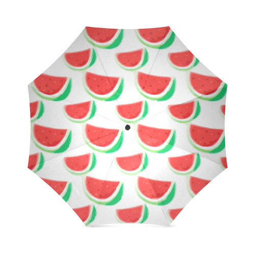 Watermelon Summer Fruit Pattern Foldable Umbrella (Model U01)