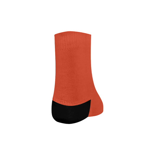 Tangerine Tango Quarter Socks