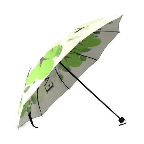Earth First Environmental Green Nature Trees Foldable Umbrella (Model U01)