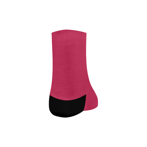 Rose Red Quarter Socks