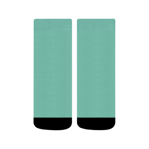 Lucite Green Quarter Socks