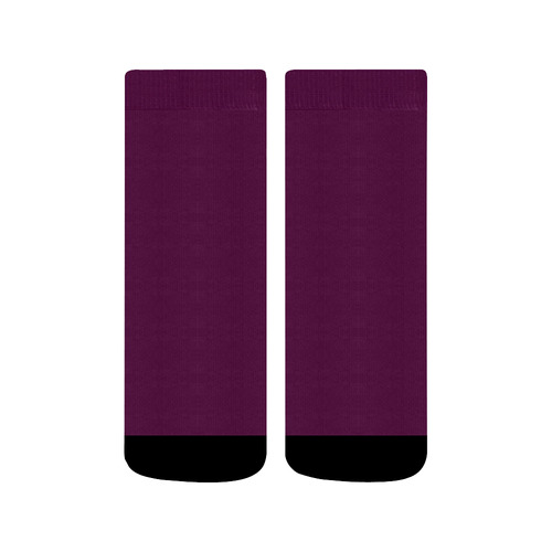 Blackberry Quarter Socks