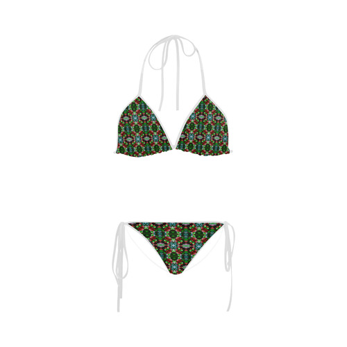 Royalty Green Custom Bikini Swimsuit