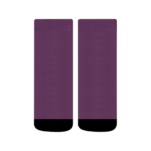 Gloxinia Quarter Socks