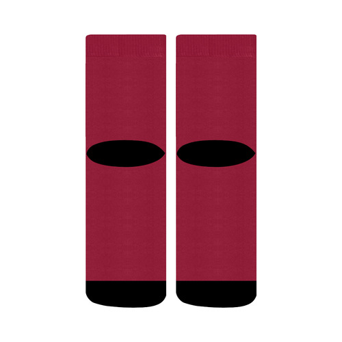 Jester Red Crew Socks