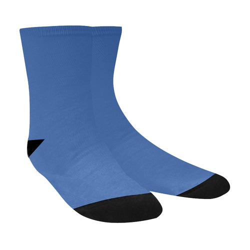 Azure Crew Socks