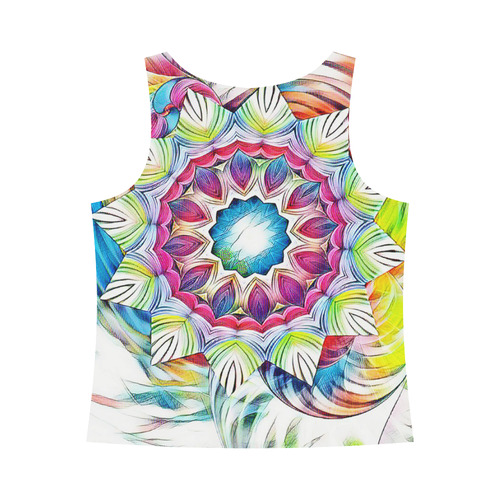 Sunshine Feeling Mandala All Over Print Tank Top for Women (Model T43)