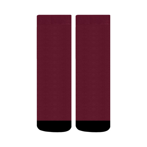 Garnet Crew Socks