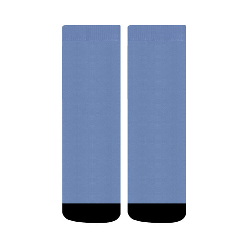 Cornflower Blue Crew Socks