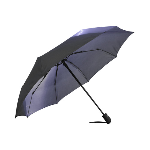 purple wrath Auto-Foldable Umbrella (Model U04)