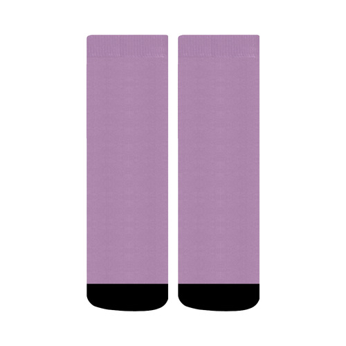 Violet Tulle Crew Socks