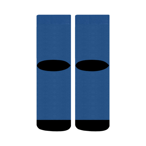 Nautical Blue Crew Socks