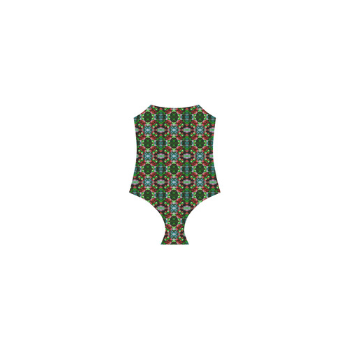 Royalty Green Strap Swimsuit ( Model S05)