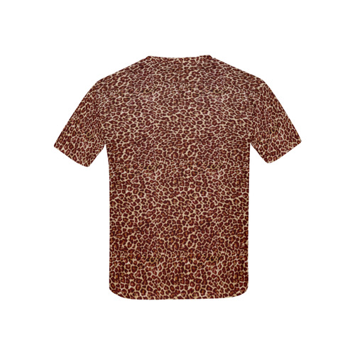 Leopard Kids' All Over Print T-shirt (USA Size) (Model T40)