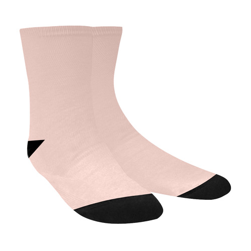 Pearl Blush Crew Socks