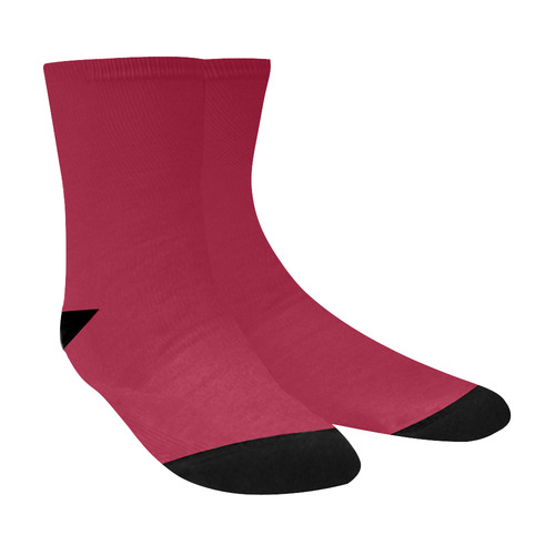 Jester Red Crew Socks