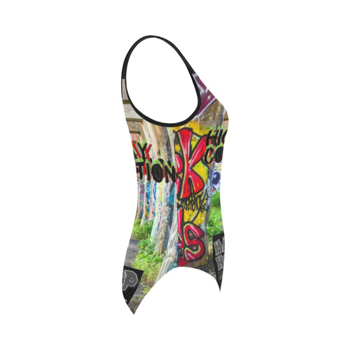 TheHighwayConnection Swimsuit Vest One Piece Swimsuit (Model S04)