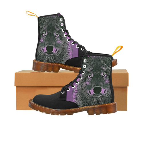 WOLF LOVERS Martin Boots For Women Model 1203H