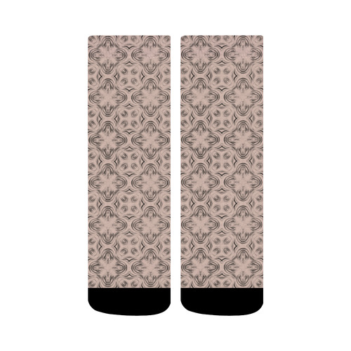 Pale Dogwood Shadows Crew Socks