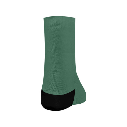 Foliage Green Crew Socks