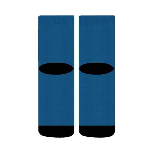 Snorkel Blue Crew Socks