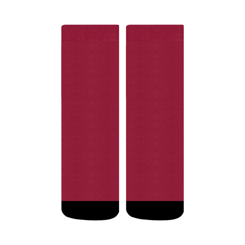 Jester Red Crew Socks