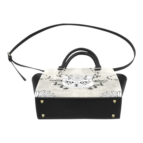 Wonderful sugar cat skull Classic Shoulder Handbag (Model 1653)