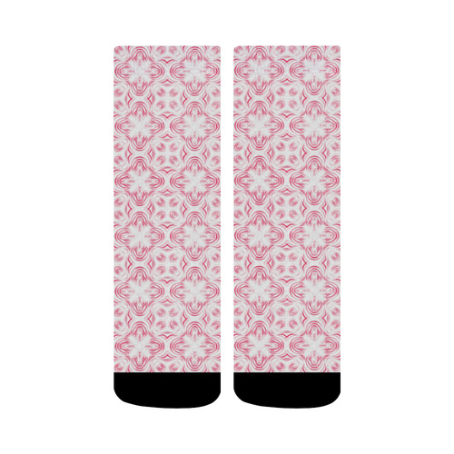 Shadows of Pink Crew Socks