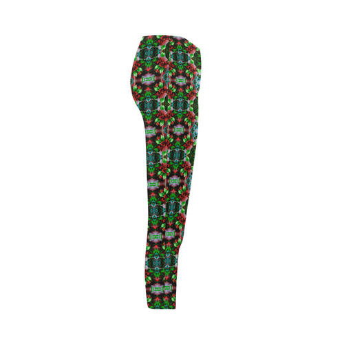 Royalty Green Capri Legging (Model L02)