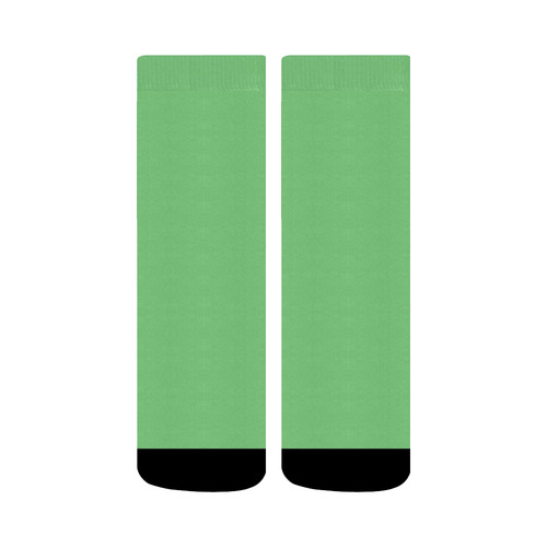 Summer Green Crew Socks