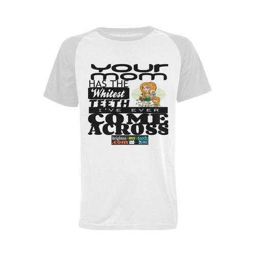 MomTeeth Men's Raglan T-shirt Big Size (USA Size) (Model T11)