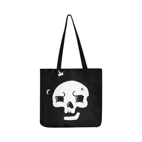 Skull Reusable Shopping Bag Model 1660 (Two sides)