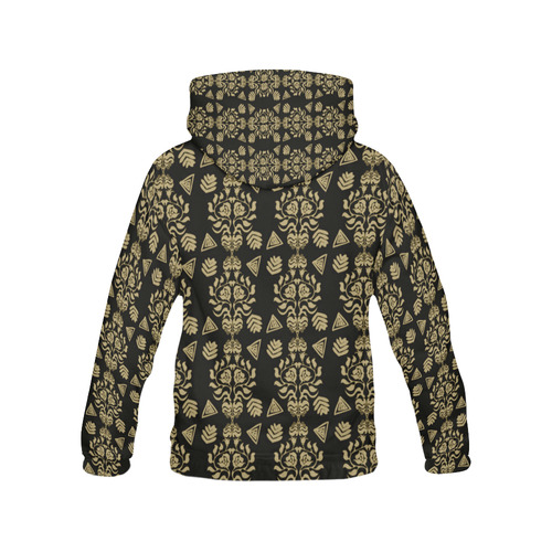 damask All Over Print Hoodie for Men (USA Size) (Model H13)