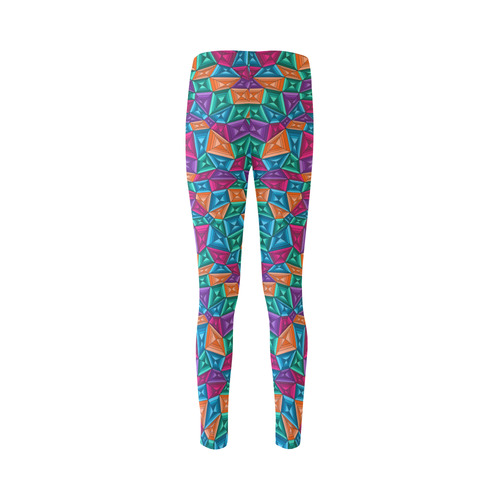 Quadrilateral Quandary Cassandra Women's Leggings (Model L01)