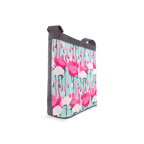 Pink Flamingo Pink Flamingos Crossbody Bags (Model 1613)